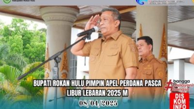 Apel Perdana Pasca Libur Lebaran