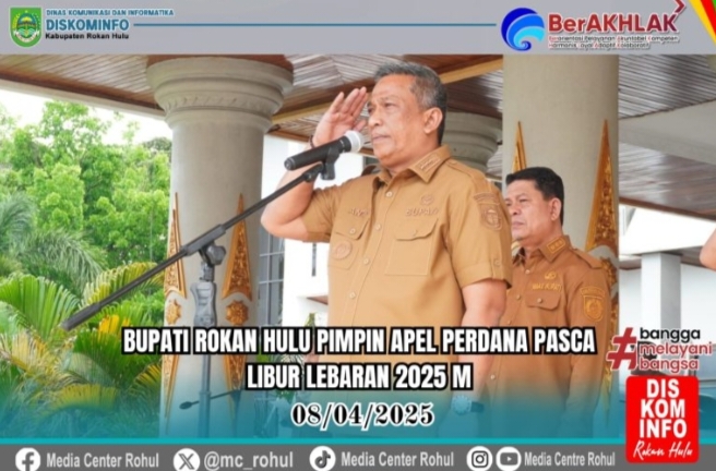 Apel Perdana Pasca Libur Lebaran