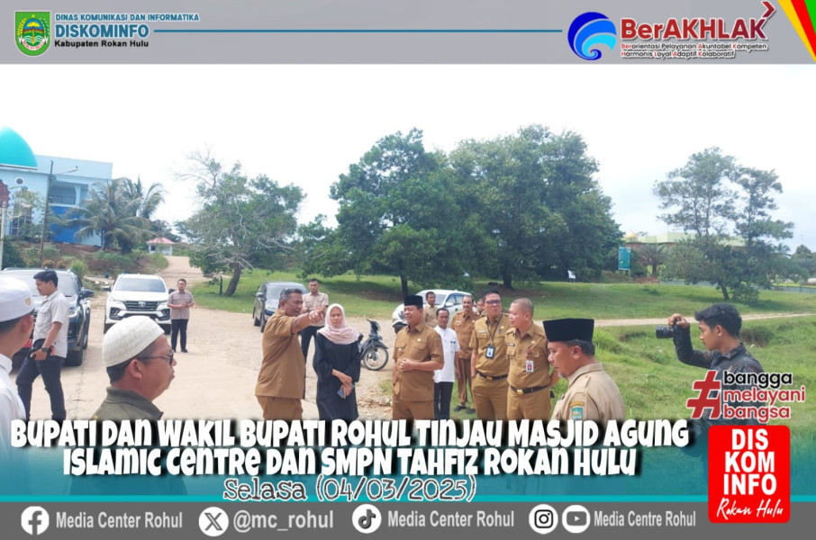 Bupati Tinjau Kondisi Islamic Center