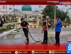 Jelang HUT ke-26 Rohul, Bupati dan Wabup Instruksikan Percantik Wajah Ibu Kota