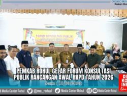 Pemkab Rohul Gelar Forum Konsultasi Publik Rancangan Awal RKPD Tahun 2026