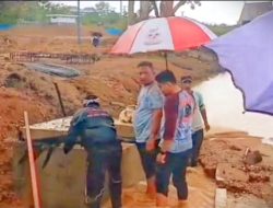 Banjir Melanda Basement Masjid Agung Islamic Centre, Bupati Anton Bersama Forkopimda Rohul Langsung Turun