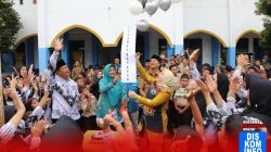 Ketua TP-PKK Rohul Hadiri Peringatan HGN di SDN 002 Rambah