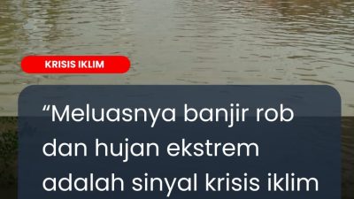 Banjir Rob dan Hujan Ekstrem