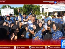 Kado Akhir Tahun Spesial! 1.608 Honorer Rokan Hulu Resmi Jadi PPPK Paruh Waktu