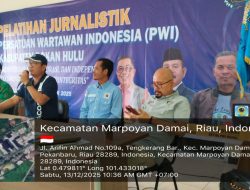 PWI Rohul Perkuat Jurnalisme Berintegritas melalui Pelatihan Jurnalistik di PWI Riau