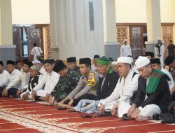 Sambut Pergantian Tahun, Kapolres Rohul Hadiri Zikir dan Do’a Bersama di Masjid Agung Islamic Centre