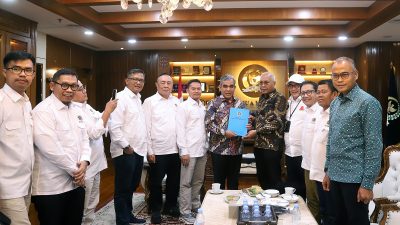 Audiensi PWI dengan Ahmad Muzani