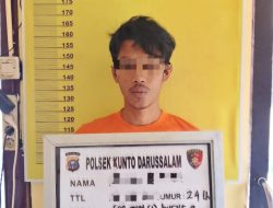 Polsek Kunto Darussalam Ungkap Kasus Peredaran Narkotika, Sita 9 Paket Sabu Siap Edar