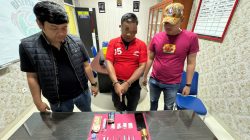 Satresnarkoba Polres Rohul Grebek Pengedar Narkoba di Ujung Batu, Petugas Amankan 20,46 Gram Sabu