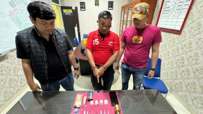 Penangkapan Pengedar Narkoba di Ujung Batu