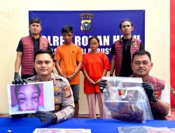 Aniaya Anak Kandung, Dua Pelaku Kekerasan terhadap Anak di Bawah Umur Ditangkap Polsek Bonai Darussalam