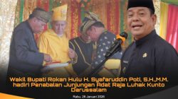 Tuanku Tengku Muhammad Roem Resmi Dinobatkan sebagai Junjungan Adat Raja Luhak Kunto Darussalam