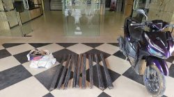 Polres Rohul Amankan Tiga Pemuda Pelaku Pencurian Pembobol Gudang Bangunan