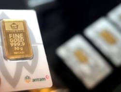 Harga Emas Antam Hari Ini Turun Rp183.000/Gram!