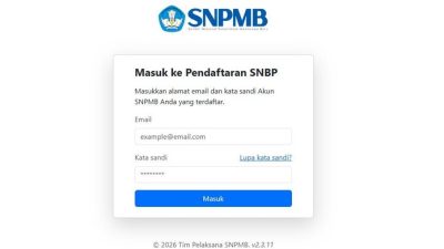 Link Pendaftaran SNBP 2026