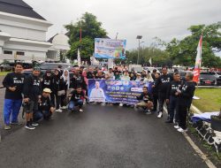 HPN 2026 Banten, Rombongan PWI Riau Meriahkan Jalan Sehat