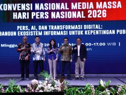 Menkomdigi Meutya Hafid Buka Konvensi Nasional Media Massa HPN 2026, Soroti Etika Pers di Era AI