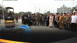 Wabup Rohul Pimpin Pemusnahan Barang Bukti Hasil Penegakan Perda Tahun 2025