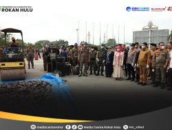 Wabup Rohul Pimpin Pemusnahan Barang Bukti Hasil Penegakan Perda Tahun 2025