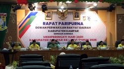 Buka Rapat Paripurna Hari Jadi Kampar ke 76, Ketua DPRD: Mari Kita Bersama Membangun Kampar dengan Hati