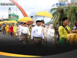 Sambut Ramadhan 1447 Hijriah, LAMR dan Pemkab Rohul Gelar Tradisi Adat Potang Bolimau