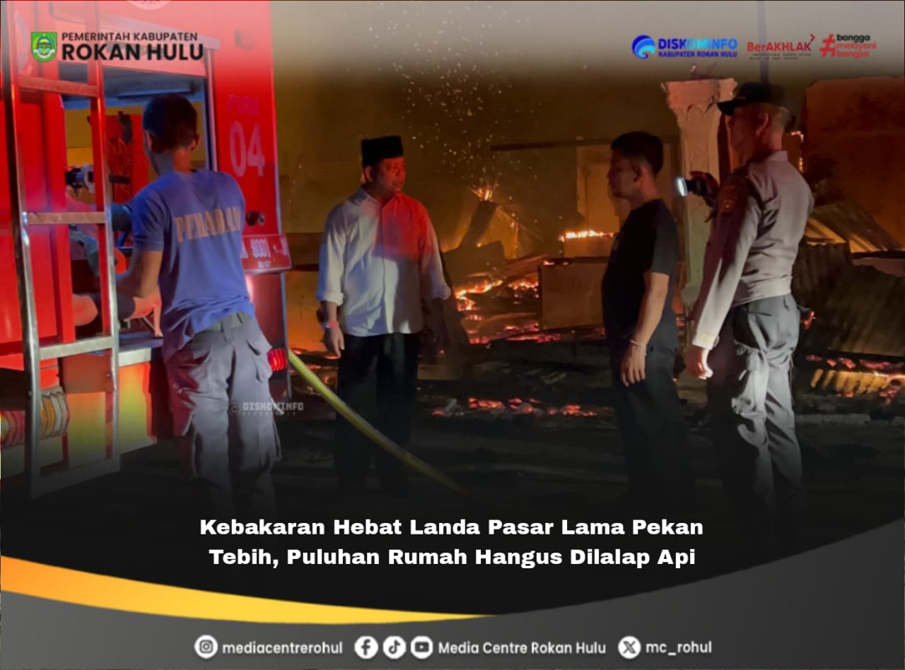 Pasar Lama Pekan Tebih Kebakaran