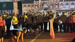 Satlantas Polres Rohul Gelar “Go Sprint Go Green Adu Cepat Balap Lari”, Gaungkan Gaya Hidup Sehat Anak Muda