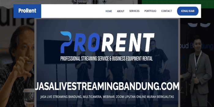 JASA LIVE STREAMING BANDUNG