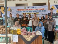 TPID Pemda Kampar dan Bulog Gelar Operasi Pasar, Kabid Pasar: Bukti Pemerintah Hadir Bantu Masyarakat