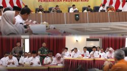 Perkuat Sinergi Pengendalian Inflasi Selama Ramadhan, Wabup Syafaruddin Poti Hadiri High Level Meeting Provinsi Riau