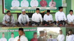 Safari Ramadhan di Desa Kepenuhan Barat, Wabup Syafaruddin Poti Ajak Perkuat Silaturahmi