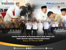 Silaturahmi Akbar Sambut Ramadhan Bersama Ulama dan Anak Yatim, Ini Kata Bupati Rohul Anton