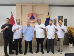 Banjir Rusak Infrastruktur di Rohul, Bupati Anton Langsung Koordinasi dengan BNPB