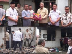 Bupati Anton Gerak Cepat, Basuh Luka Korban Kebakaran di Lenggopan