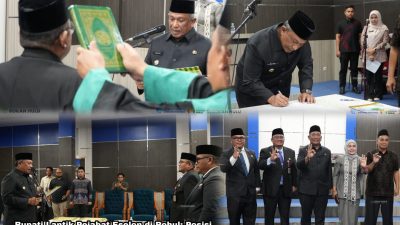 Lantik Pejabat Eselon