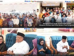 Bupati Rohul Anton Gelar Syukuran dan Doa Bersama untuk Menghidupkan Pasar Modern Pasir Pengaraian