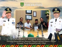 CSR PT Anugerah Niaga Sawindo Dorong Masjid Agung Islamic Center Jadi Pusat Ekonomi dan Kesejahteraan Umat