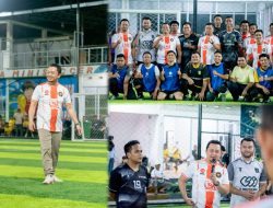 Syahrul Aidi Maazat dan Amal Fathullah Ikut Bertanding di Turnamen Mini Soccer PWI Kampar Cup 2026