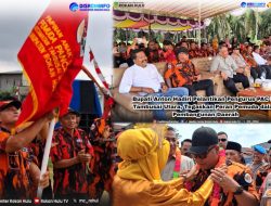 Hadiri Pelantikan Pengurus PAC PP Tambusai Utara, Bupati Anton Tegaskan Peran Pemuda dalam Pembangunan Daerah