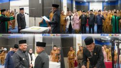 Bupati Anton Lantik Pj Sekda Rohul Yusmar, Fokus Tingkatkan Pelayanan Publik