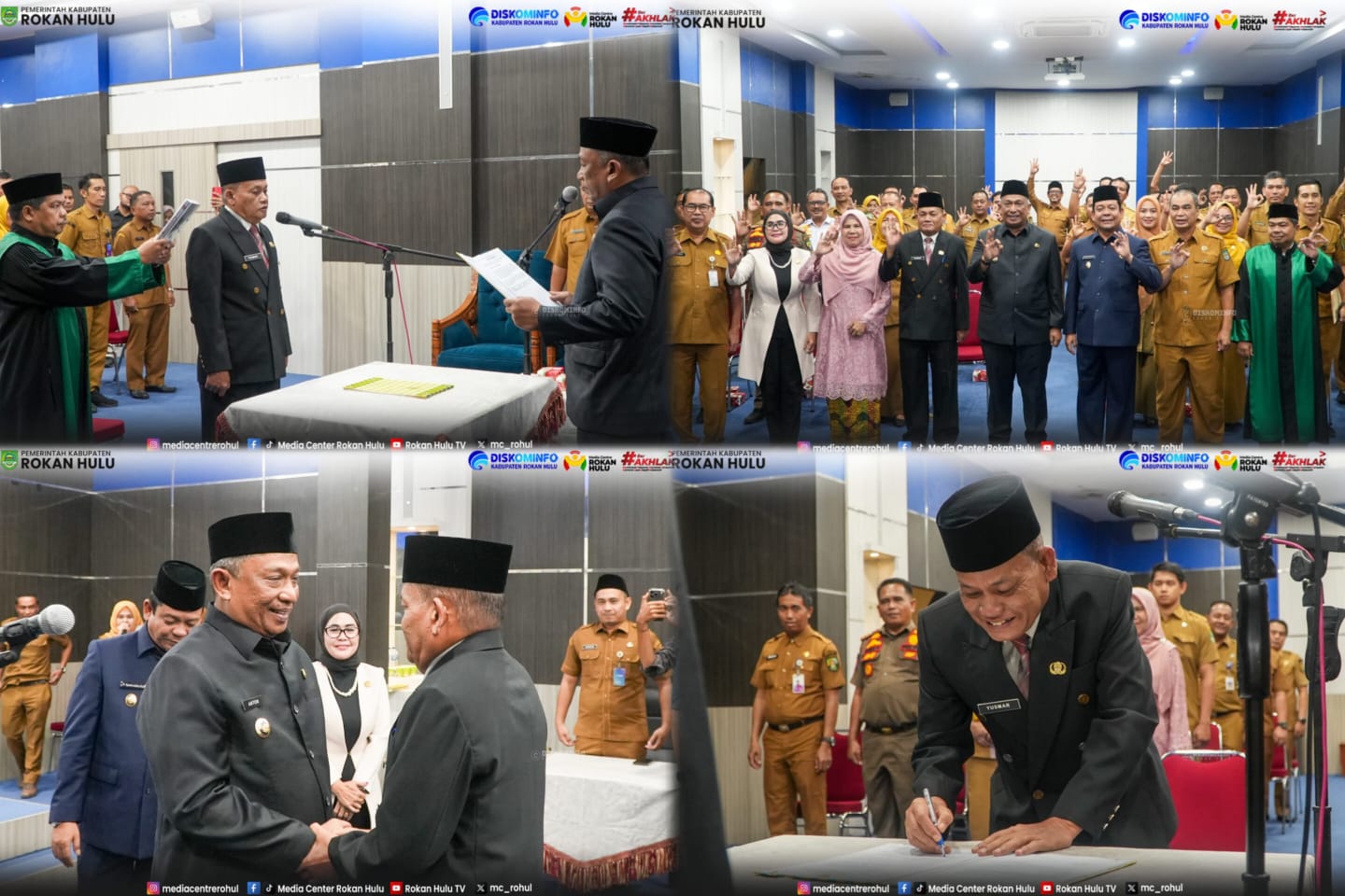 Bupati Anton Lantik Pj Sekda