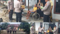 Polsek Ujung Batu Susuri Tepian Sungai Rokan, Hadirkan Harapan Warga Terpencil Lewat Program JALUR