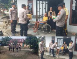 Polsek Ujung Batu Susuri Tepian Sungai Rokan, Hadirkan Harapan Warga Terpencil Lewat Program JALUR