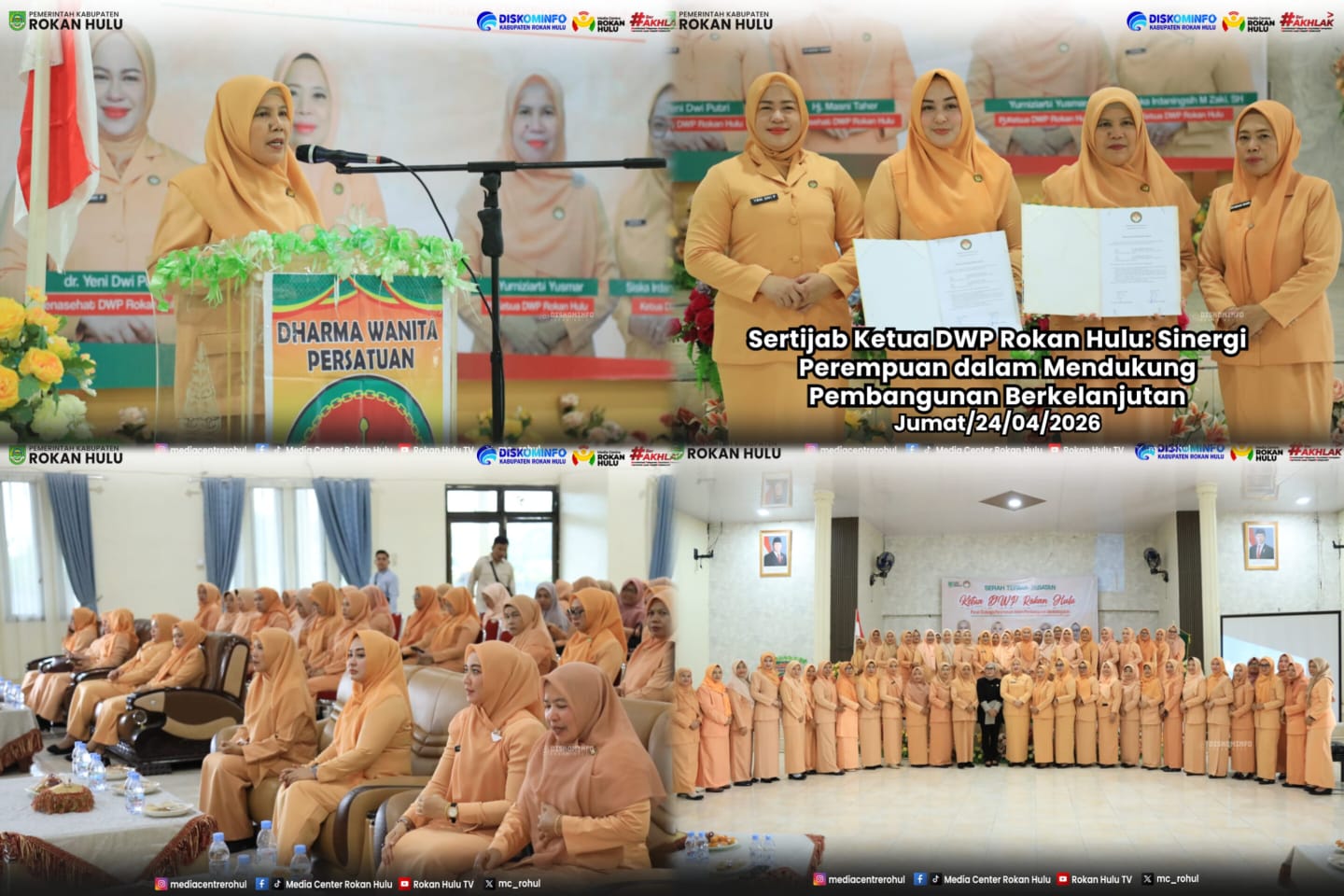 Pelantikan Ketua DPW Rohul