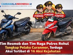 Tim Resmob dan Tim Raga Polres Rohul Tangkap Pelaku Curanmor, Terduga Akui Terlibat di 16 Aksi Kejahatan