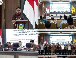 Perkuat Ketahanan Daerah, Wabup Tebo Hadiri Sosialisasi Bahaya Radikalisme dan Terorisme