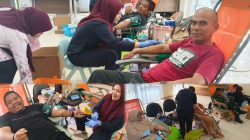 Semarakkan HPN 2026, Aksi Kemanusiaan PWI Riau Kumpulkan 69 Kantong Darah