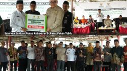 Salurkan Bantuan untuk Korban Kebakaran Pasar Pekan Tebih, Wabup Syafaruddin Poti Ajak Masyarakat Bergotong Royong