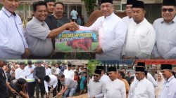 Turun ke Lapangan, Bupati Anton dan Jajaran Pastikan 81 Hewan Kurban Sampai ke Warga Rohul